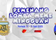 Pemenang Lomba Meme Mingguan Periode 17 – 19 Juni 2023