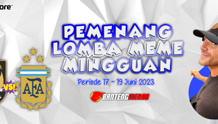 Pemenang Lomba Meme Mingguan Periode 17 – 19 Juni 2023