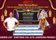 Hoki Ramadhan: Pecah Maxwin di Gates Of Olympus 1000