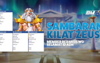 Zeus: Sambaran Kilat Buat Member BM88 Sukses Menang 150 Juta!