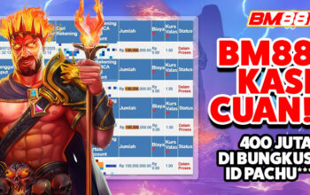 BM88 Kasih Cuan: 400 Juta di Bungkus Member!