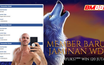 Jaminan WD: ID Hayuks7*** Berhasil Win 120 Juta di BM88