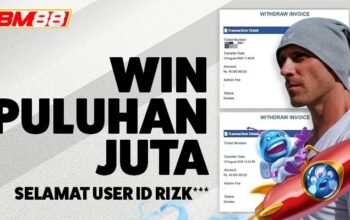 Win puluhan juta bukan sekadar mimpi! Simak kisah member BM888 ID Rizk** yang sukses meraih 80 juta berkat strategi rapi, kendali diri, dan bermain di platform terpercaya.