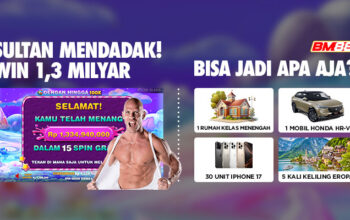 Sultan Mendadak! Win 1,3 Milyar di Sweet Bonanza 1000 BM88